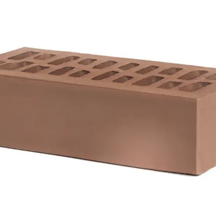 Фото №0 Кирпич рядовой керамический «Темно-молочный шоколад» «Мокко» пустотелый одинарный