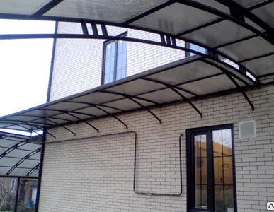 фото Навесы многоуровневые