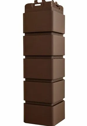 Фото №0 Угол фасадный Grand Line Клинкерный кирпич коричневый