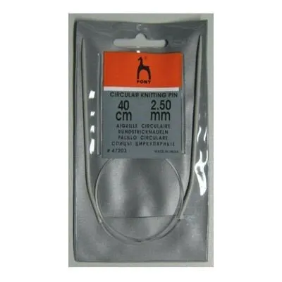 Фото №0 47203 Спицы вязальные циркулярные 2.5мм, 40см