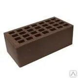 фото Кирпич Коричневый облицовочный (полуторный) гЖелезногорск