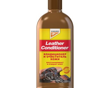 фото КОНДИЦИОНЕР И ОЧИСТИТЕЛЬ КОЖИ LEATHER CONDITIONER "KANGAROO" (300МЛ)