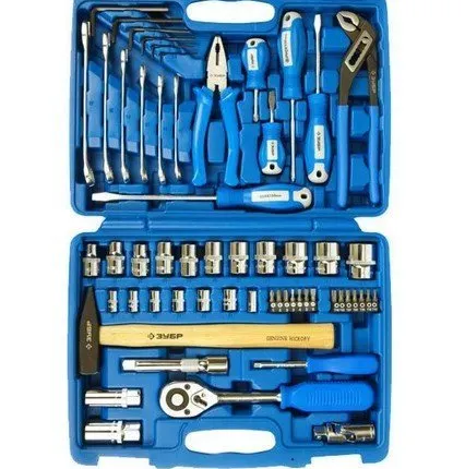 Фото №0 Набор слесарно-монтажного инструмента Зубр 27670-Н58