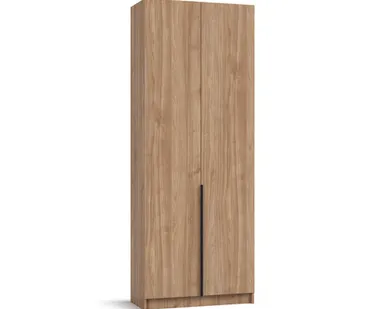 фото Босс Стандарт 80*220 шкаф распашной 2Д + ящики Орех Селект