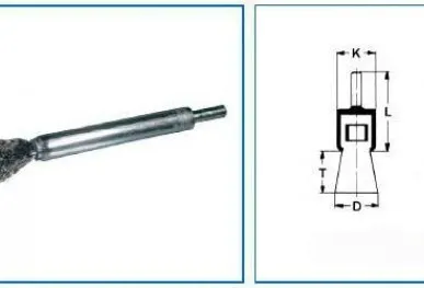 фото Концевые щётки Osborn из гофрированной проволоки (сталь, нержавейка, латунь)