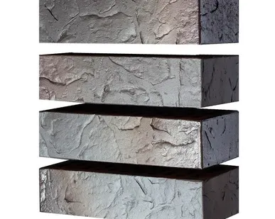 фото Кирпич лицевой керамический «Флэш» «Графит Сланец» пустотелый одинарный