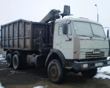 фото Аренда Ломовоза грузоподъемность стрелы 12т