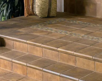 фото Клинкерная плитка и ступени " Bosgue".