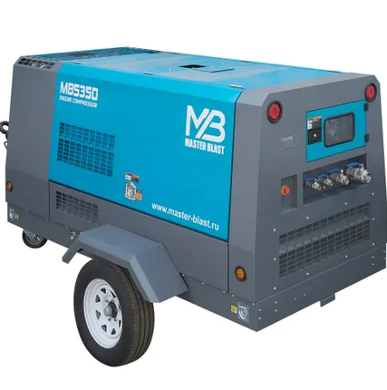 Фото №0 Master Blast MB-535D-10 винтовой дизельный компрессор