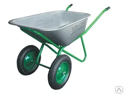 фото Тачка строительная двухколесная пневмо колесо Т700Р 110л./200кг.