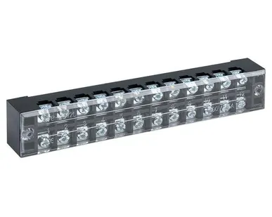 фото Терминал клеммный TB-2512 до 2.5кв.мм 25А 12 клеммных пар EKF tb-2512