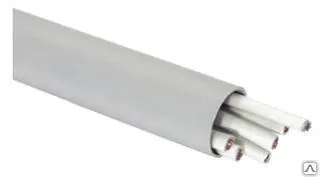 Фото №0 Монтаж кабеля в ПВХ трубах