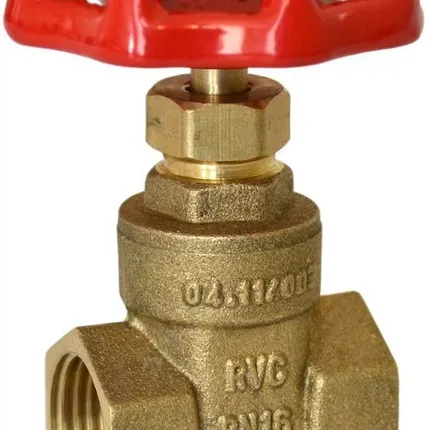 Фото №0 Задвижка RVC клиновая 1" гг латунь H-01102