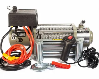 фото Лебедка автомобильная TOR ЛА S12000 г/п 5443 кг 28 м 12V