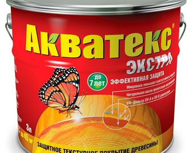 фото Акватекс-Экстра 3,0л текстурное покрытие древесины  Ваниль