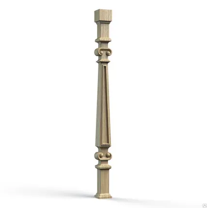 Фото №0 Балясина Paris-C для лестниц из дерева. Бук, дуб, ясень