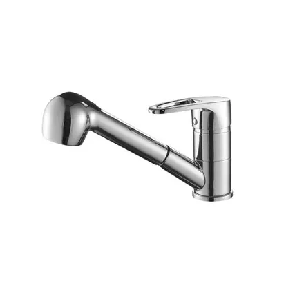 Фото №0 Смеситель для кухни Decoroom DR70023 выдвижная лейка