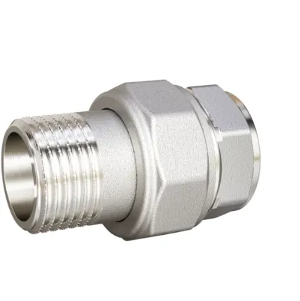 Фото №0 Сгон разъемный (американка) LD Pride DN20 (3/4") ВР/НР латунь никель