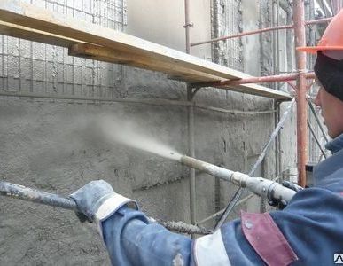фото Бетон мелкозернистый для торкретирования влагостойкий Торкрет МБВ 200, 25кг