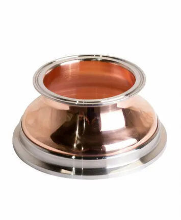 Фото №0 Медный переход TRI-CLAMP 4”-6” "Старый Медник"