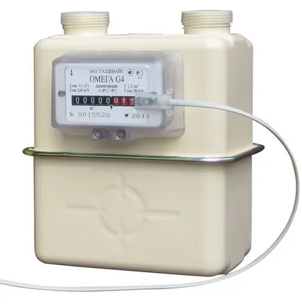 Фото №0 Счетчик газа бытовой ОМЕГА-G4 (с термокорректором)