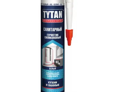 фото Герметик силиконовый Tytan Professional санитарный белый (71552) 280 мл