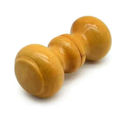 Фото №0 Ручка-кнопка Классика лак светлый деревянная