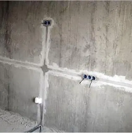 Фото №0 Штробление стен под проводку