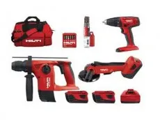 Фото №0 Аккумуляторный набор инструментов Hilti TE4A22+SFC22A+AG125A22