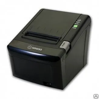 Фото №0 Принтер чеков 80 мм, Sewoo LK-TL12 (200 мм/сек, USB + Serial) белый/чёрный