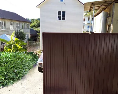 фото Ворота сдвижные 4х2 м