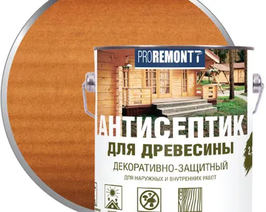 фото Деревозащитное средство Proremontt Махагон 2,5л Лакра