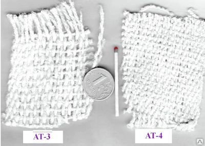 Фото №0 Асботкань АТ-2 т. 1,2мм*шир.1м (~1,05кг/м2)