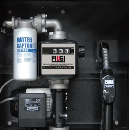 Фото №0 ST BOX Bi-pump 12V K33 A120 - Перекачивающая станция для ДТ (авт. пист., мех. счет., ящик), 80 л/мин