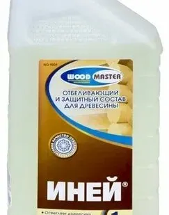 фото Состав профессиональный отбеливающий для древесины Иней ПРОФ, 1 кг