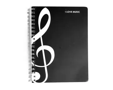 фото Блокнот Rin HY-A016B I Love Music Clef - Rin