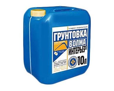 фото Грунтовка Волма Интерьер/10л. (50шт.)