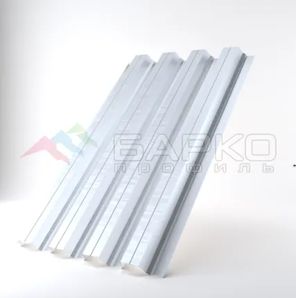 Фото №0 Профлист Н-75 -800мм(750 мм) Оцинкованная поверхность Сталь оцинкованная 0.8