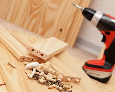 фото Сборка комода прикроватного с зеркалом