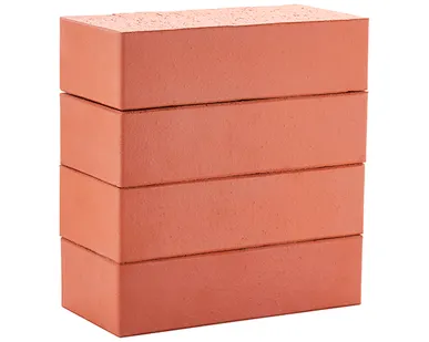 фото Кирпич облицовочный ЛСР красный гладкий, F50, 250*120*65 мм