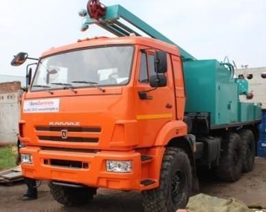 фото Буровая установка УРБ 2А2 на шасси Камаз 5350