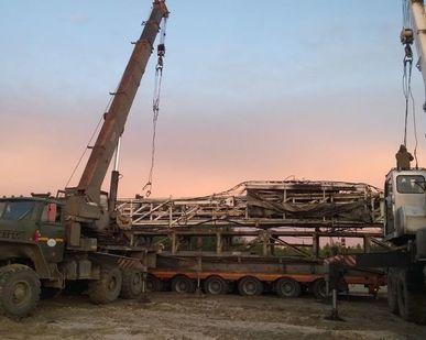 фото Нанять автокран МАЗ 25т