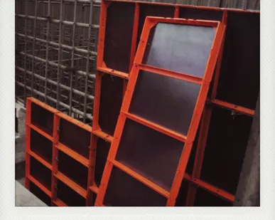 фото Аренда мелкощитовой опалубки