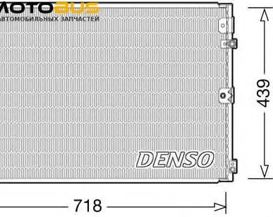 фото Конденсатор, кондиционер DENSO DCN51011 Конденсер Lexus LS430