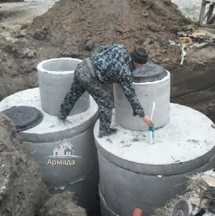 Фото №4 Септик с установкой