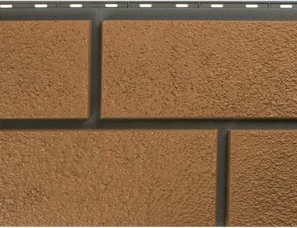 Фото №0 Фасадная панель Камень Неаполитанский (персиковый)