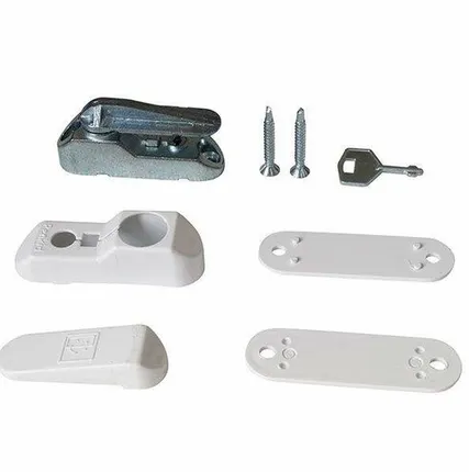 Фото №0 Блокиратор поворота Penkid флажковый с ключом (детский замок), белый