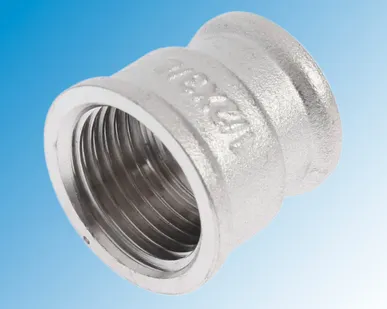 фото Муфта никелированная переходная 10х15 (3/8&quot;х1/2&quot;)