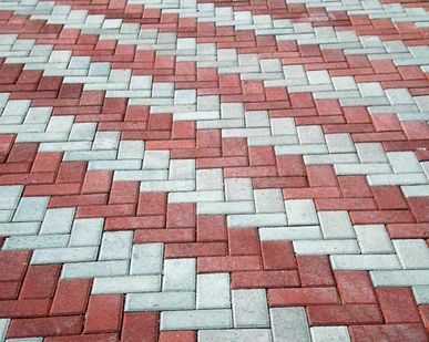 фото Укладка тротуарной плитки