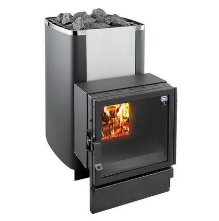 Фото №0 Дровяная печь Kastor Karhu 40  T (с выносом, арт. 289096)